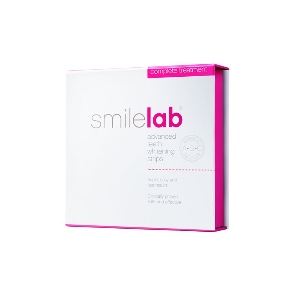 Smilelab Advanced Teeth Whitening Strips Performance 